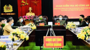 Bộ Công an kiểm tra công tác cải cách hành chính tại Công an tỉnh Tuyên Quang