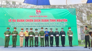 Tuổi trẻ Công an TP Hồ Chí Minh ra quân Chiến dịch Xuân Tình nguyện năm 2022