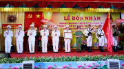 Trung đoàn CSCĐ Tây Nam Bộ đón nhận Huân chương Chiến công hạng Nhì