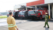 Kiểm tra công tác PCCC tại Cảng hàng không quốc tế Tân Sơn Nhất