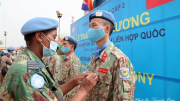 Trao Huy chương gìn giữ hoà bình cho Bệnh viện dã chiến cấp 2 số 3 Việt Nam tại Nam Sudan