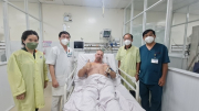 Bệnh viện 175 cứu sống nam phi công người Australia bị nhồi máu cơ tim cấp