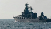 Soái hạm nổi tiếng của Nga chìm xuống Biển Đen