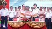 Cục CSGT và Tân cảng Sài Gòn tăng cường phối hợp công tác