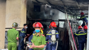 Cảnh sát kịp thời dập tắt đám cháy tại Đại học Huế