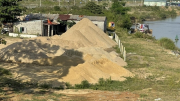 Đà Nẵng xử lý các bãi tập kết cát, bãi chứa vật liệu xây dựng trái phép