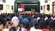 Tuyên truyền pháp luật cho học sinh Trường  Trung cấp Văn hóa Nghệ thuật và Du lịch Sơn La