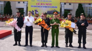 Công an tỉnh Hòa Bình ra mắt Tiểu đoàn Cảnh sát cơ động