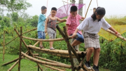 “Tuổi thơ với ngày hè” tại Làng Văn hóa - Du lịch các dân tộc Việt Nam