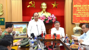 Chủ tịch nước Nguyễn Xuân Phúc thăm Phòng Cảnh vệ miền Trung