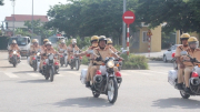CSGT Công an tỉnh Thừa Thiên-Huế ra quân đảm bảo trật tự ATGT các lễ hội lớn