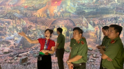Học viện Chính trị CAND về nguồn tại Khu di tích lịch sử Điện Biên Phủ