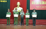 Công an tỉnh Nghệ An kéo giảm 32,8% tội phạm hình sự