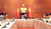 Bộ trưởng Tô Lâm kiểm tra công tác chuẩn bị tổ chức Lễ kỷ niệm 60 năm Ngày truyền thống lực lượng CSND