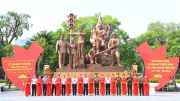 Khánh thành Tượng đài “Công an nhân dân vì dân phục vụ” – công trình văn hóa tại Hà Nội