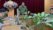 Thứ trưởng Lê Quốc Hùng kiểm tra công tác chuẩn bị Ngày hội toàn dân bảo vệ ANTQ