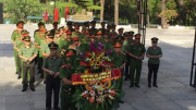 Công an tỉnh Quảng Trị hoạt động tri ân các Anh hùng liệt sĩ