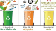 Thực hiện hiệu quả phân loại rác tại nguồn