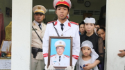 Lễ truy điệu Thiếu tá Hồ Tấn Dương hy sinh khi làm nhiệm vụ