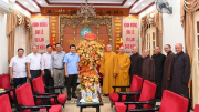 Lãnh đạo Bộ Công an chúc mừng Giáo hội Phật giáo Việt Nam nhân mùa Vu Lan