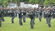 Công an TP Hồ Chí Minh ra mắt Trung đoàn Cảnh sát cơ động dự bị chiến đấu