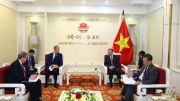 Thúc đẩy quan hệ tốt đẹp giữa Bộ Công an Việt Nam - Bộ Nội vụ Vương quốc Anh