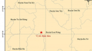 2 trận động đất liên tiếp tại Kon Tum, vùng giáp ranh Quảng Nam bị rung chấn mạnh