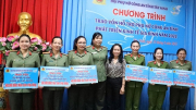 Công an tỉnh Tây Ninh trao vốn hỗ trợ gần 70 hội viên phụ nữ nghèo