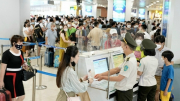 Sân bay Tân Sơn Nhất, Nội Bài đón hơn 100 nghìn hành khách trong ngày 2/9