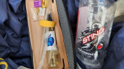 CSGT bắt cặp đôi tàng trữ ma túy đá trong cốp xe