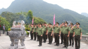 Cục Quản lý Xuất nhập cảnh: Dâng hương Đền thờ Chủ tịch Hồ Chí Minh ở Cao Bằng