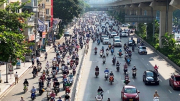 Hà Nội: Xử lý nghiêm xe đi sai làn trên đường Nguyễn Trãi