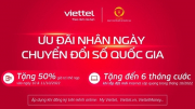 Viettel Telecom “mưa” ưu đãi hưởng ứng ngày chuyển đổi số quốc gia 10/10