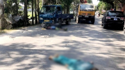 Xe máy tông trực diện ô tô tải, 2 người tử vong