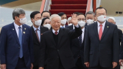 Tổng Bí thư Nguyễn Phú Trọng đã đến Bắc Kinh, bắt đầu thăm chính thức CHND Trung Hoa