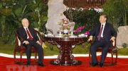 Tổng Bí thư Nguyễn Phú Trọng dự Tiệc trà cùng Tổng Bí thư Tập Cận Bình