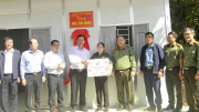 Bàn giao nhà ở do Bộ Công an hỗ trợ hộ nghèo tại tỉnh Hà Giang