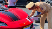 Lái xe Ferrari gây tai nạn chết người ở Hà Nội đã ra đầu thú
