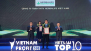 Herbalife Việt Nam được vinh danh Top 10 Công ty Thực phẩm Uy tín lần thứ 2 liên tiếp