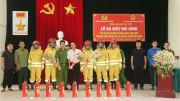 Phú Xuyên ra mắt mô hình “Tổ liên gia an toàn về phòng cháy, chữa cháy tại khu dân cư trên địa bàn thôn Giẽ Hạ, xã Phú Yên”