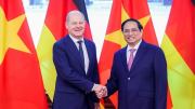 Thủ tướng Đức Olaf Scholz bắt đầu chuyến thăm chính thức Việt Nam