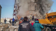 Sập chung cư sau vụ nổ gas ở Nga, 9 người thiệt mạng