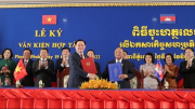 Chủ tịch Quốc hội Việt Nam và Campuchia hội đàm, ký kết thỏa thuận hợp tác