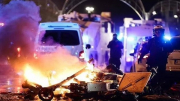 Brussels tan hoang vì bạo loạn sau trận thua của tuyển Bỉ