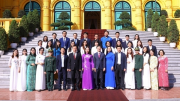 Phó Chủ tịch nước Võ Thị Ánh Xuân gặp mặt các tài năng trẻ khoa học công nghệ năm 2022