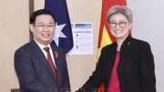 Chủ tịch Quốc hội tiếp Thượng nghị sĩ, Bộ trưởng Ngoại giao Australia và Nhóm Nghị sĩ hữu nghị Australia-Việt Nam