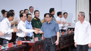 Thủ tướng Phạm Minh Chính làm việc với lãnh đạo tỉnh Bạc Liêu