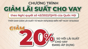 Agribank giảm tiếp 20% so với lãi suất cho vay để hỗ trợ khách hàng