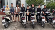 8 thiếu niên ở Cần Thơ cướp xe máy người đi đường lúc rạng sáng