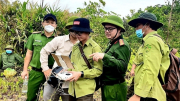 Công an phối hợp bảo vệ rừng ở Phú Yên